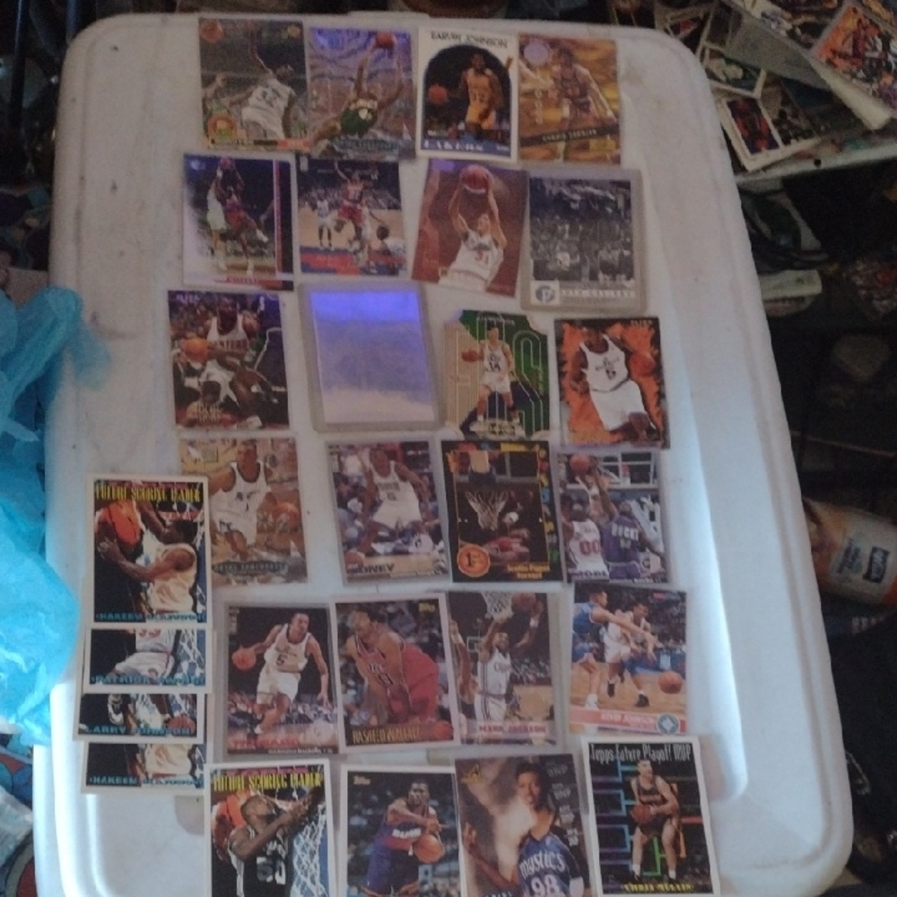 Basketball Trading Card Collection